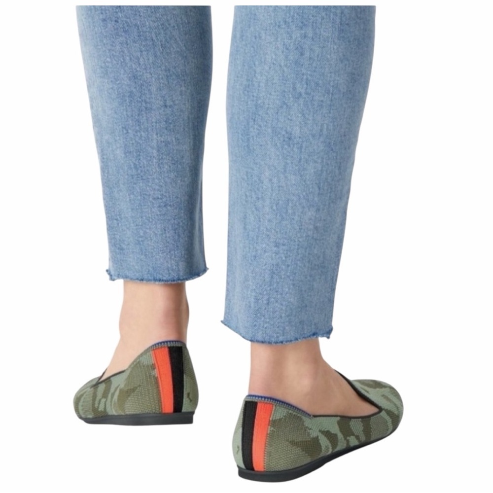 Rothy’s The Loafer in Olive Camo Size 7.5 - Picture 5 of 6